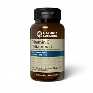 C vitamīns ar bioflavonoīdiem (60 tabs.) NSP, atsauce 1635/1635
