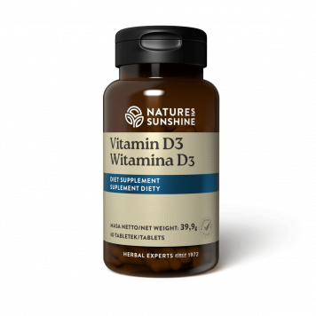 D3 vitamīns (60 tabs.) NSP, atsauce 1155/1155