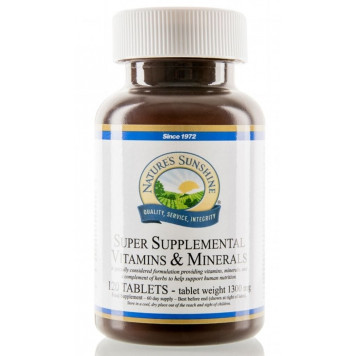 Super Supplemental Vitamins & Minerals NSP, atsauce 1817