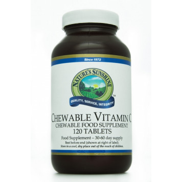 Vitamin C - Chewable 250mg  (120) NSP, atsauce 1581