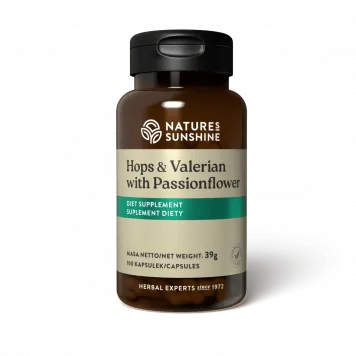 Hops & Valerian with Passionflower NSP NSP, atsauce 940
